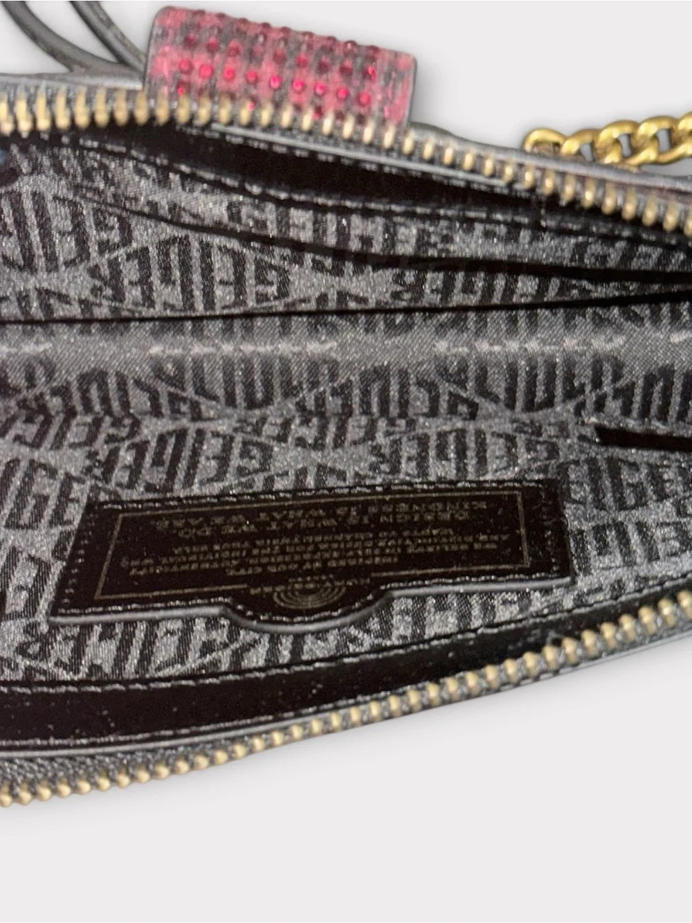 Kurt Geiger compact crystal